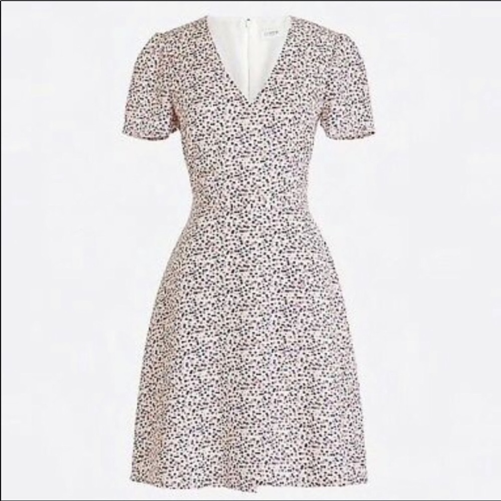 JCrew faux wrap floral dress